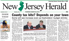 Newton New Jersey Herald Newspaper 