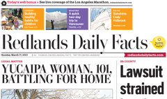 Redlands Daily Facts newspaper subscription